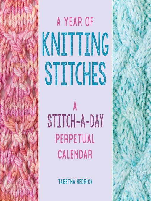 Cover image for Year of Knitting Stitches
